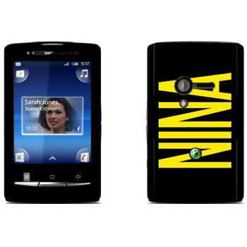   «Nina»   Sony Ericsson X10 Xperia Mini