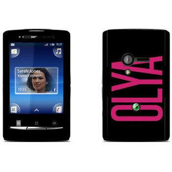   «Olya»   Sony Ericsson X10 Xperia Mini