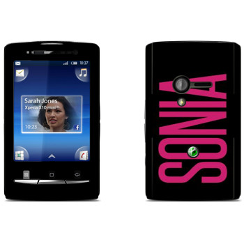   «Sonia»   Sony Ericsson X10 Xperia Mini
