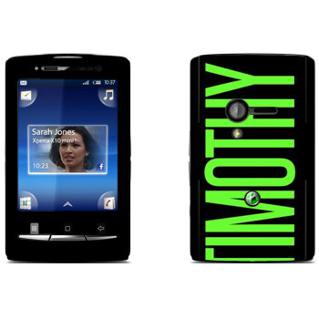   «Timothy»   Sony Ericsson X10 Xperia Mini