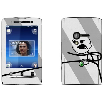   «Cereal guy,   »   Sony Ericsson X10 Xperia Mini