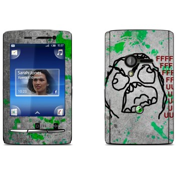   «FFFFFFFuuuuuuuuu»   Sony Ericsson X10 Xperia Mini