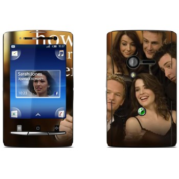   « How I Met Your Mother»   Sony Ericsson X10 Xperia Mini