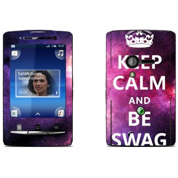   «Keep Calm and be SWAG»   Sony Ericsson X10 Xperia Mini