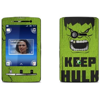   «Keep Hulk and»   Sony Ericsson X10 Xperia Mini