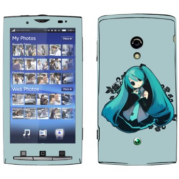   «Hatsune Miku - Vocaloid»   Sony Ericsson X10 Xperia