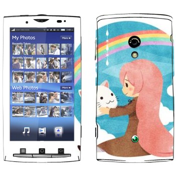   «Megurine -Toeto - Vocaloid»   Sony Ericsson X10 Xperia