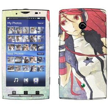   «Megurine Luka - Vocaloid»   Sony Ericsson X10 Xperia