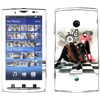   «  (Megurine Luka)»   Sony Ericsson X10 Xperia