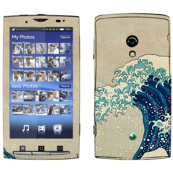   «The Great Wave off Kanagawa - by Hokusai»   Sony Ericsson X10 Xperia