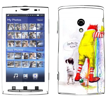   «  »   Sony Ericsson X10 Xperia