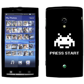   «8 - Press start»   Sony Ericsson X10 Xperia