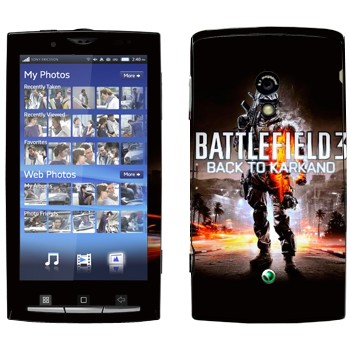   «Battlefield: Back to Karkand»   Sony Ericsson X10 Xperia
