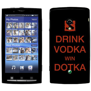   «Drink Vodka With Dotka»   Sony Ericsson X10 Xperia