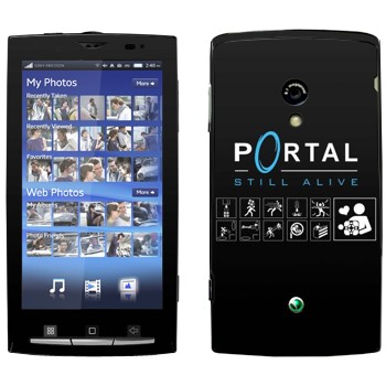   «Portal - Still Alive»   Sony Ericsson X10 Xperia