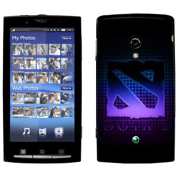   «Dota violet logo»   Sony Ericsson X10 Xperia