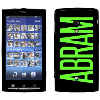   «Abram»   Sony Ericsson X10 Xperia