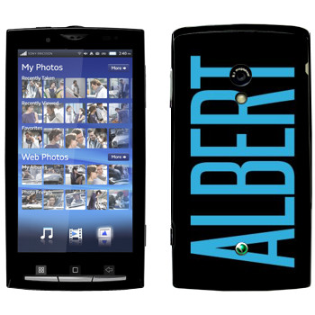   «Albert»   Sony Ericsson X10 Xperia