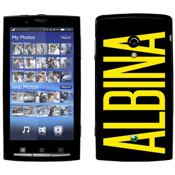   «Albina»   Sony Ericsson X10 Xperia