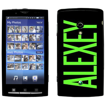   «Alexey»   Sony Ericsson X10 Xperia