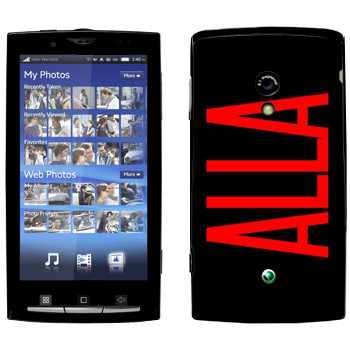   «Alla»   Sony Ericsson X10 Xperia