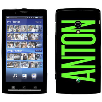   «Anton»   Sony Ericsson X10 Xperia
