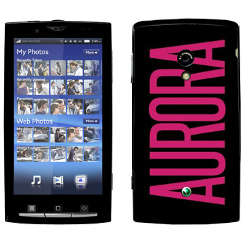  «Aurora»   Sony Ericsson X10 Xperia