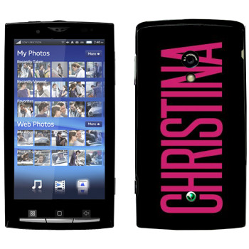   «Christina»   Sony Ericsson X10 Xperia