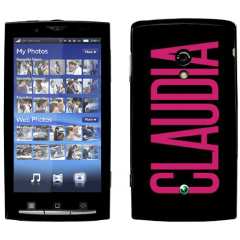   «Claudia»   Sony Ericsson X10 Xperia