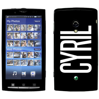   «Cyril»   Sony Ericsson X10 Xperia