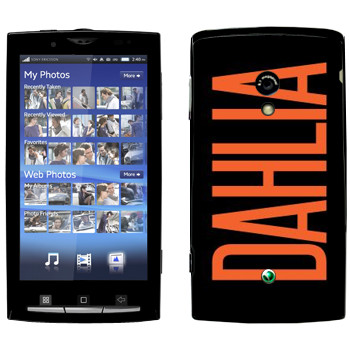   «Dahlia»   Sony Ericsson X10 Xperia