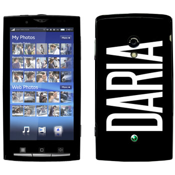   «Daria»   Sony Ericsson X10 Xperia