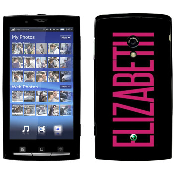   «Elizabeth»   Sony Ericsson X10 Xperia