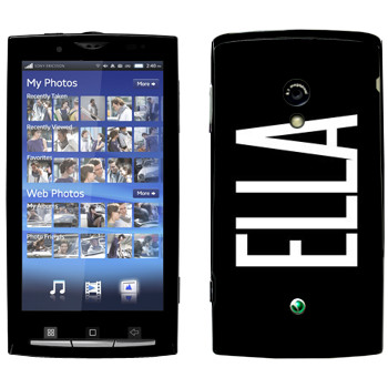   «Ella»   Sony Ericsson X10 Xperia