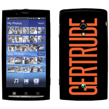   «Gertrude»   Sony Ericsson X10 Xperia