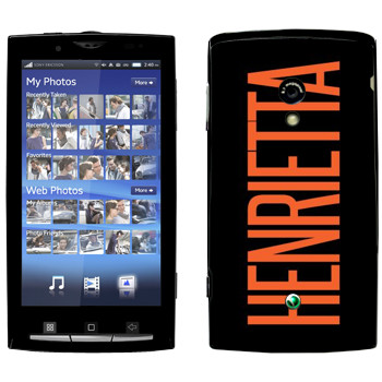   «Henrietta»   Sony Ericsson X10 Xperia