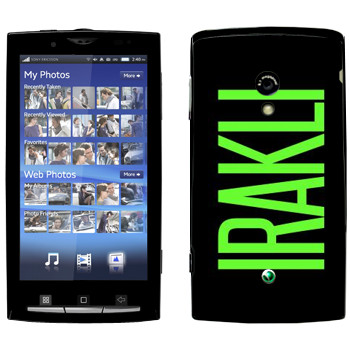   «Irakli»   Sony Ericsson X10 Xperia