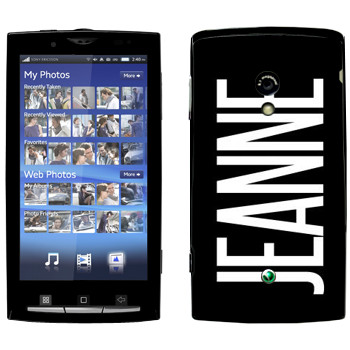   «Jeanne»   Sony Ericsson X10 Xperia