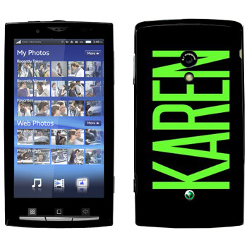   «Karen»   Sony Ericsson X10 Xperia
