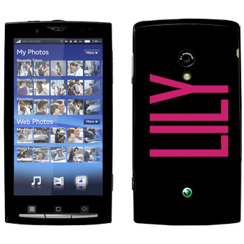   «Lily»   Sony Ericsson X10 Xperia