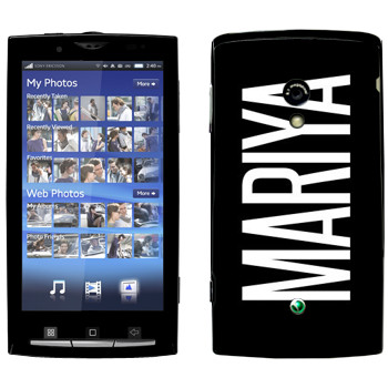   «Mariya»   Sony Ericsson X10 Xperia
