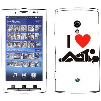   « I love sex»   Sony Ericsson X10 Xperia