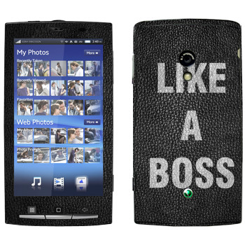   « Like A Boss»   Sony Ericsson X10 Xperia