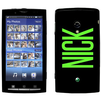   «Nick»   Sony Ericsson X10 Xperia