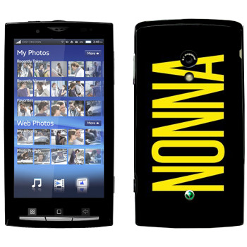   «Nonna»   Sony Ericsson X10 Xperia