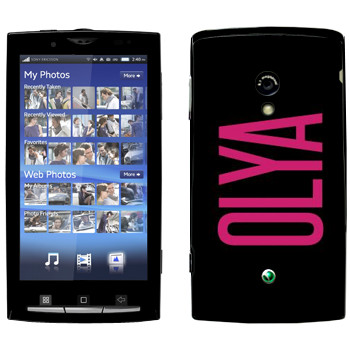   «Olya»   Sony Ericsson X10 Xperia