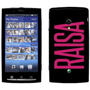   «Raisa»   Sony Ericsson X10 Xperia