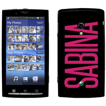   «Sabina»   Sony Ericsson X10 Xperia