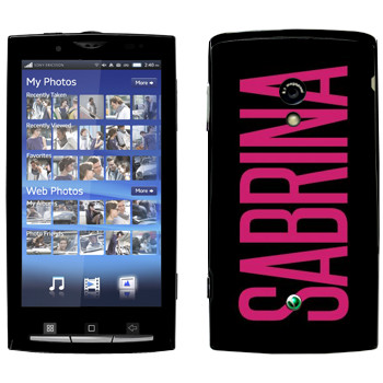   «Sabrina»   Sony Ericsson X10 Xperia