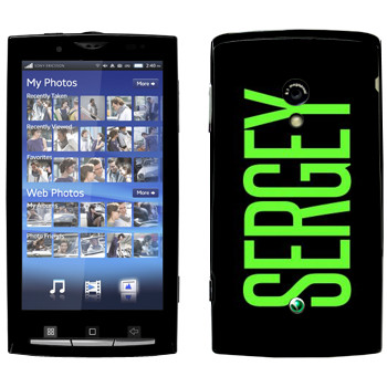   «Sergey»   Sony Ericsson X10 Xperia